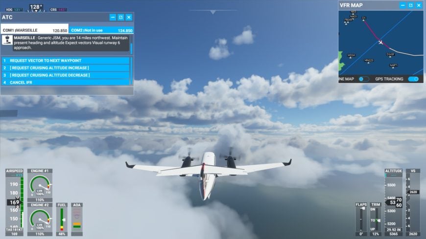 17 - Nuages Flight Simulator 2020